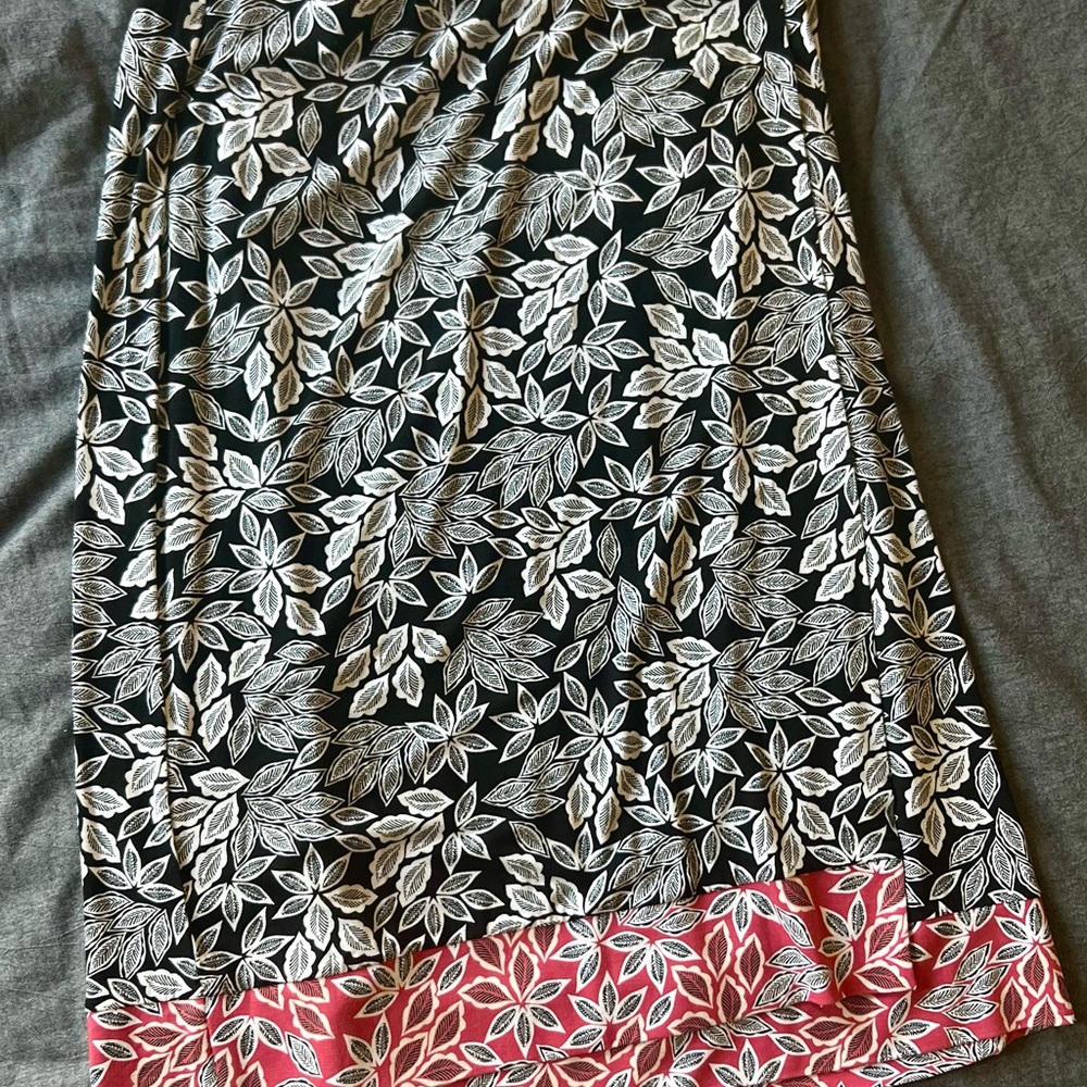 J Jill floral skirt